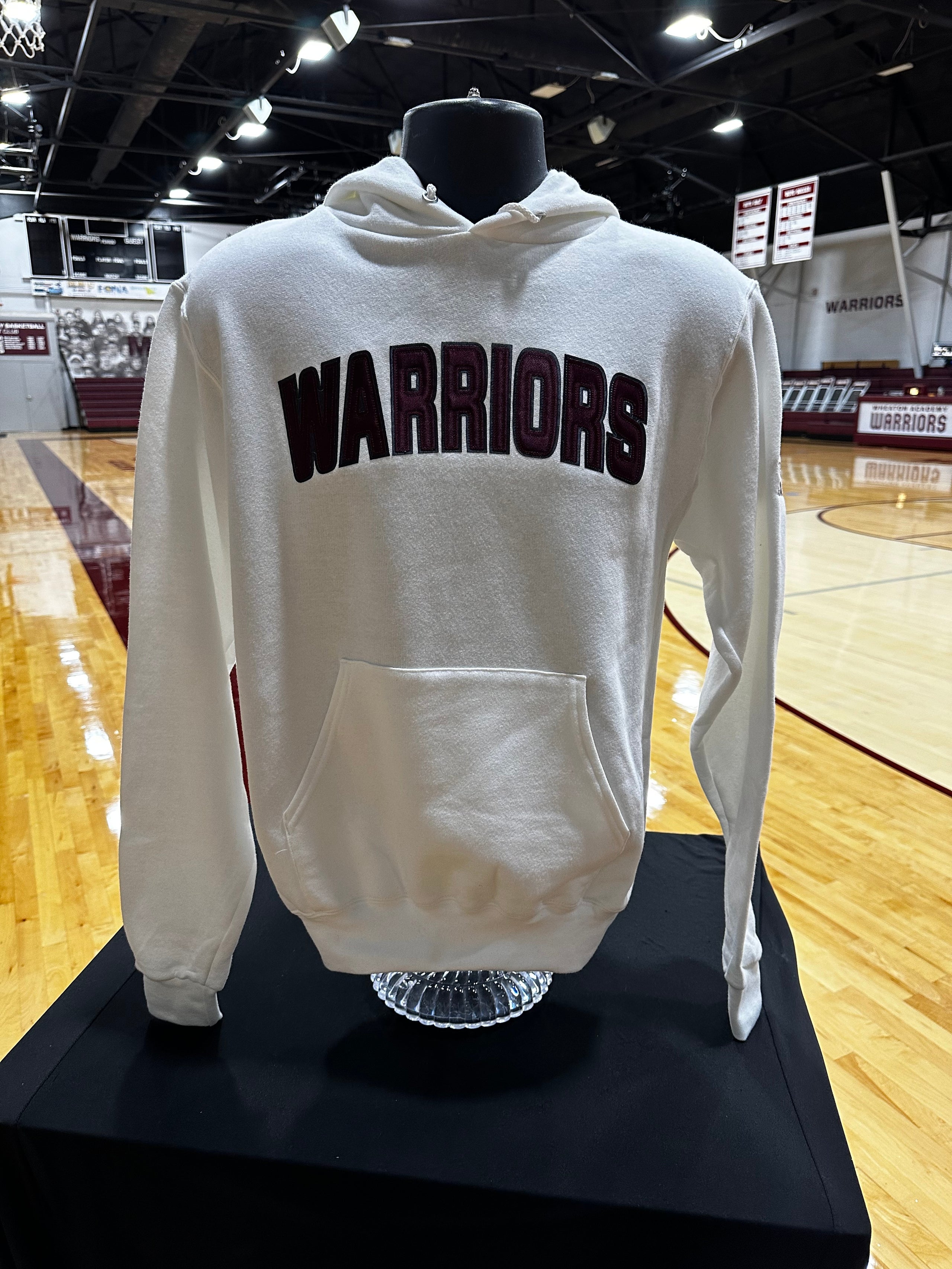 Warriors white championship hoodie top